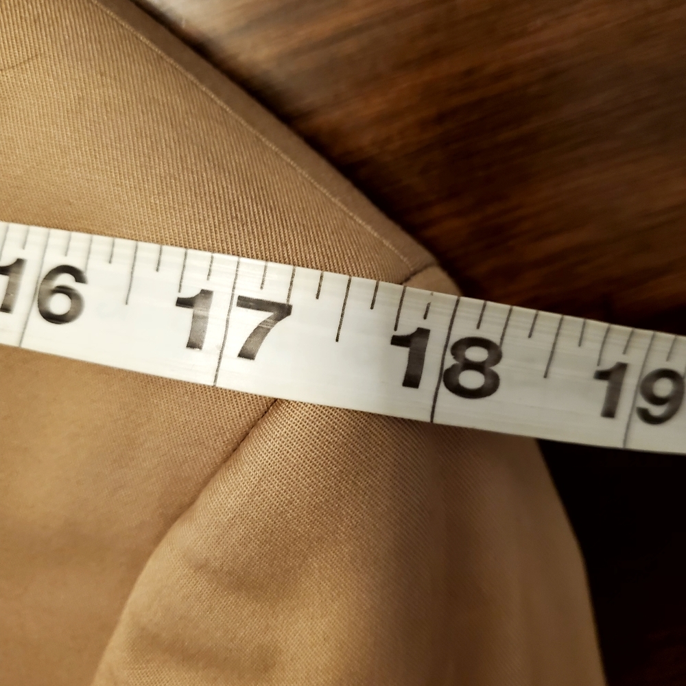 Tan Cotton Sport Coat - "Saville Row" Co. - 42R - Picture 6 of 9